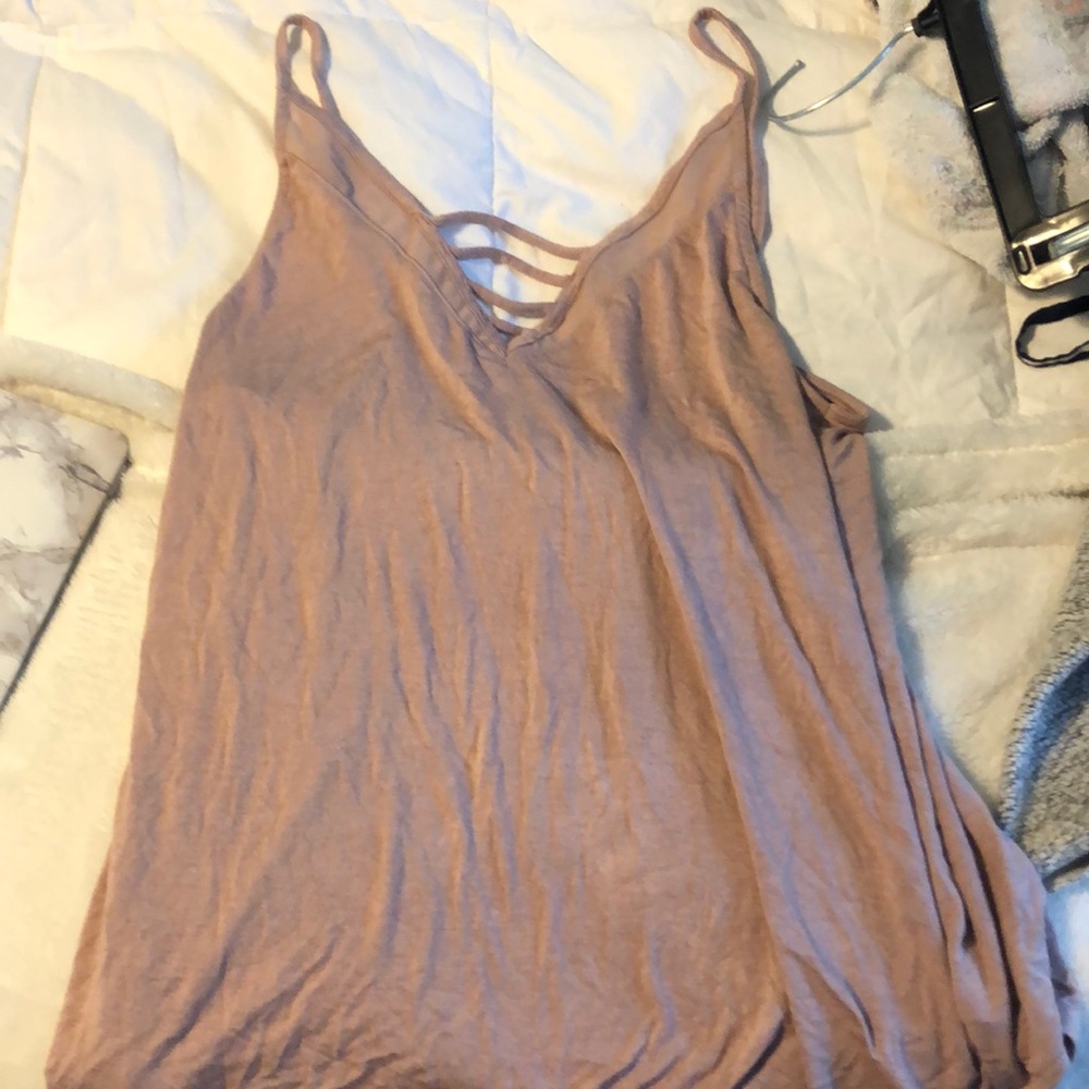 Light pink AE Soft and Sexy tank top